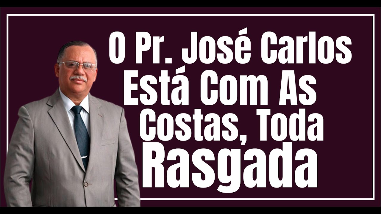 Pr. José Orisvaldo Na AD João Pessoa -  Pr. José Carlos Está Com as Costas Todas Rasgada