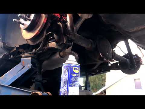 99-04 Ford Mustang rear end swap (7.5 to 8.8) Part 1 -old rear end removal