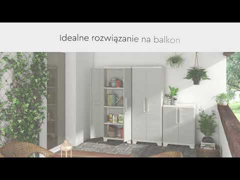 Шафа Keter Kis Armadio Linear Wood Alt 173х68х39 см бежева (248100) - фото 1 - id-p2767467753