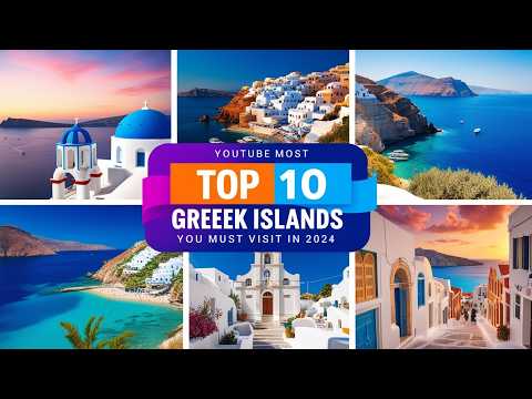 Discover the 10 Most Beautiful Greek Islands! #greekislands #bestgreekislands