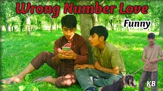 Wrong Number Love 💕 | Funny Kashmiri Drama|Kalakar Brothers #viralvideo