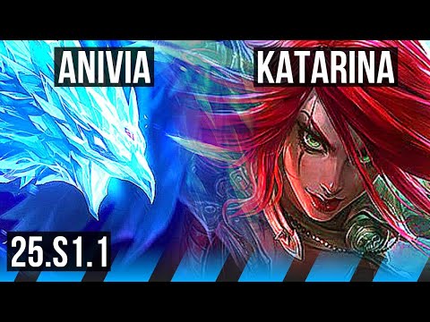 ANIVIA vs KATARINA (MID) | NA Master | 25.S1.1