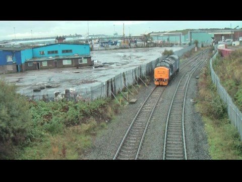 37261 on 0Z56, 07:03, Derby Chaddesden Sidings - Liverpool Bulk Terminal Fastline road learner