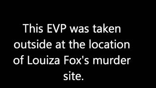 preview picture of video 'Egypt Valley- Louiza Fox murder site - EVP'