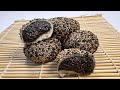 Black Sesame Mochi By Asian Mama