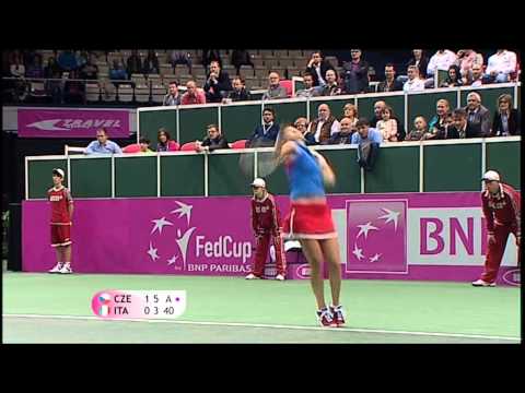 Fed Cup Highlights: Czech Republic 4-1 Italy