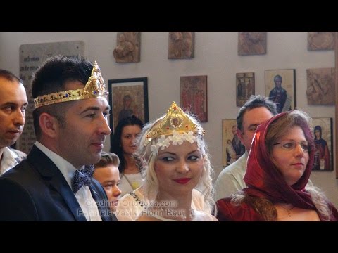 Taina Cununiei unita cu Sfanta Liturghie la Biserica Ortodoxa Romana din Straubing