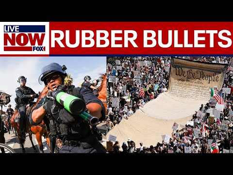 Video | Los Angeles authorities use 'less lethal' weapons against protesters