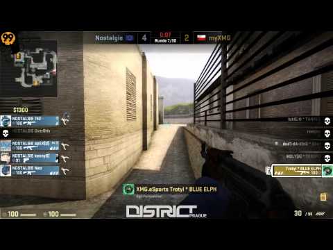 Nostalgie vs. myXMG | Gruppe C, Prag Challenge 2013 | de_mirage