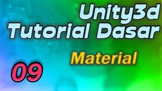 preview picture of video 'Unity3d Tutorial Dasar [09] Material'