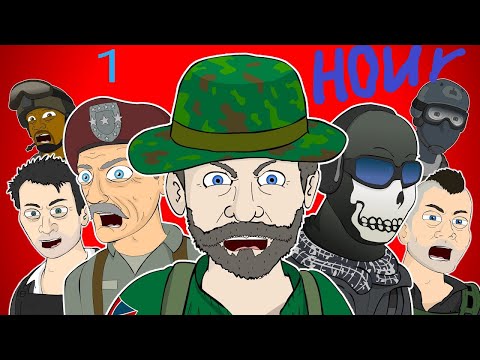 ♪ CALL OF DUTY: MODERN WARFARE 2 THE MUSICAL - Animated Parody Song 1 HOUR ♪