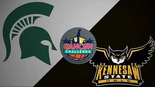 2018 Cancun Challenge | Michigan St vs Kennesaw St