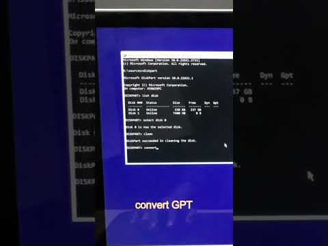 Самый простой способ преобразовать диск из MBR в GPT за 1 минуту
