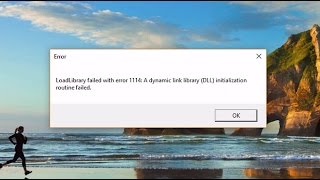 FIX LoadLibrary failed with error 1114: A dynamic 