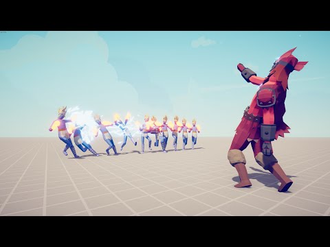 🔥 THOR STALIN 5 VERSION vs LINE of UNITS Totally Accurate Battle Simulator TABS 🔥