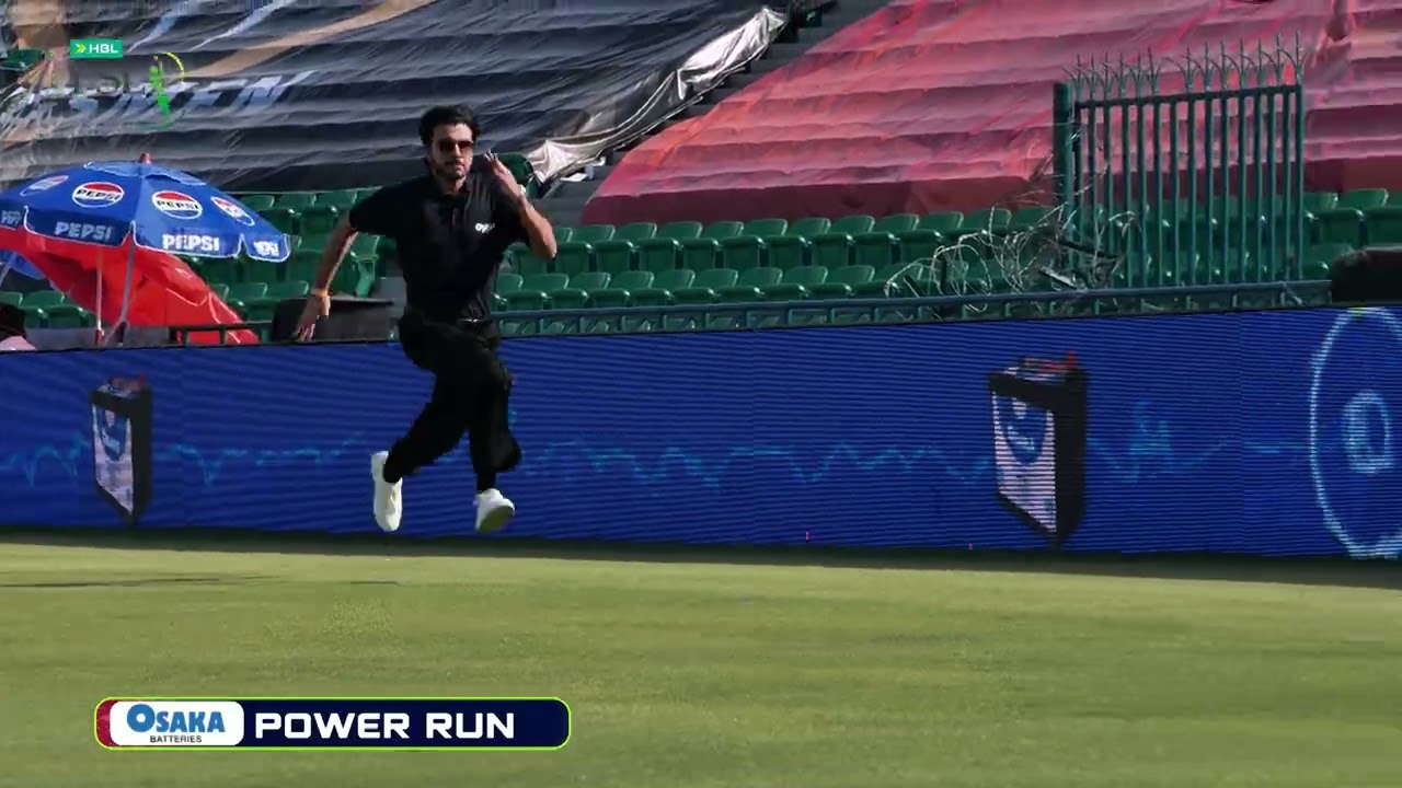 Osaka Power Run | Full Energy Action HBL PSL ⚡🏏