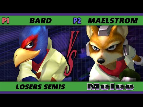 S@X 440 Losers Semis - Bard (Falco) Vs. Maelstrom (Fox) Smash Melee - SSBM