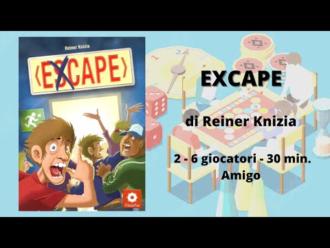 Excape (gioco da tavolo) - Tutorial italiano