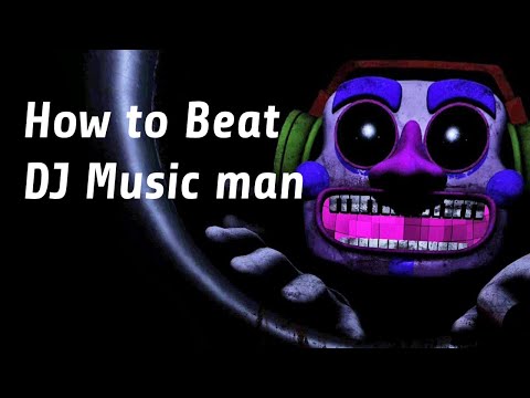 How To Beat The Music Man | FNAF Security Breach | Walk Through