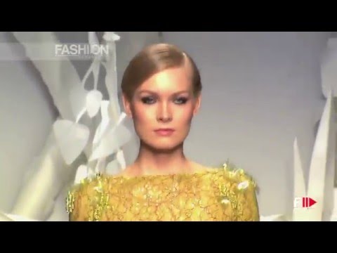 ABED MAHFOUZ Autumn Winter 2013 2014 Haute Couture Rome HD by Fashion Channel