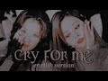 twice - cry for me ⌜selfmade english version⌟ ｡✧*༺