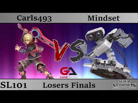 Carls493 (Shulk) vs Mindset (ROB) - Losers Finals: SmashLAN'd 101