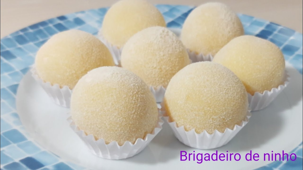 BRIGADEIRO DE NINHO- receita campeã de vendas- gastei R$11,05-  faça e venda
