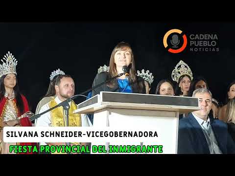 APERTURA DE LA FIESTA PROVINCIAL DEL INMIGRANTE LAS BREÑAS CHACO