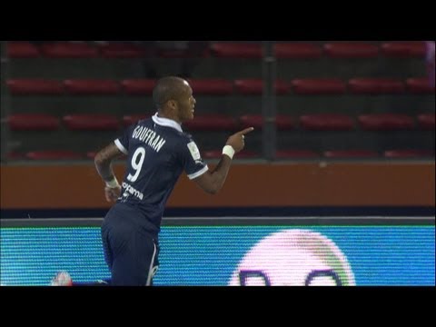 Goal Yoan GOUFFRAN (14') - Evian TG FC - Girondins de Bordeaux (2-3) / 2012-13