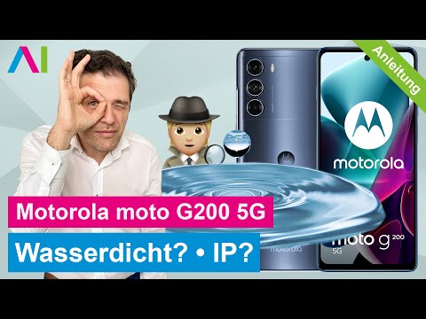 Motorola moto g200 5G - Wasserdicht? • 📱 • 💦 • ❓ • Anleitung | Tutorial