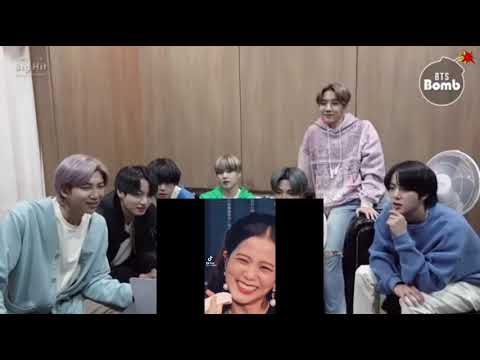 bts reaction to lisoo tiktok part1