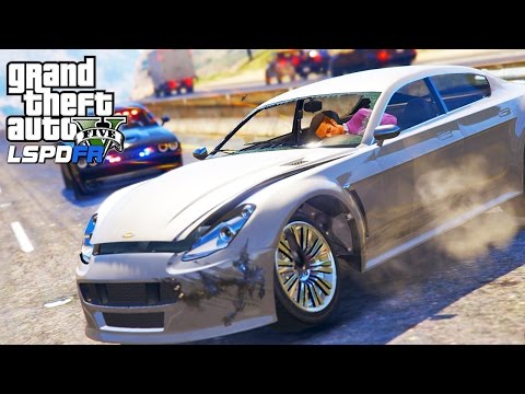 GTA 5 Police Mod | LSPDFR #102 - Scary Highway Pursuit