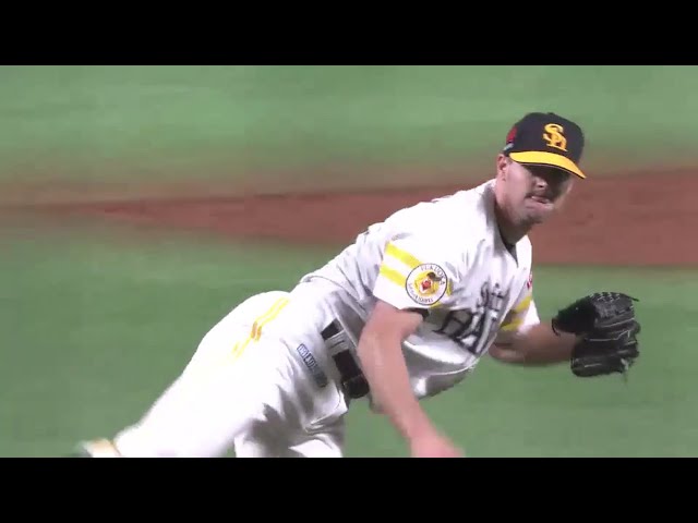 【3回表】ねじ伏せる!! ホークス・バンデンハーク 2者連続の奪三振!! 2016/10/9 CS 1st H-M