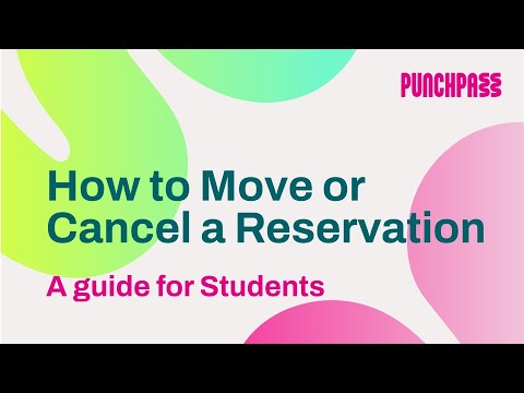 How to cancel or move a class
