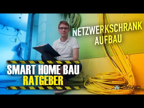 Netzwerkschrank Aufbau: Planung und Dokumentation eines Elektroschrank - Smart Home Bau Ratgeber