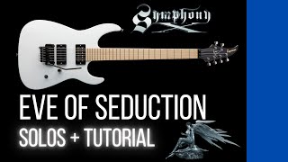 Symphony X – Eve of Seduction | Guitar Solo + Tutorial  #symphonyx #michaelromeo