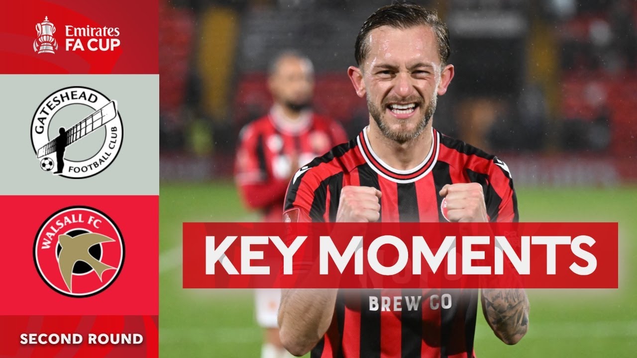 Highlights: Gateshead vs Walsall Season 2025/2026