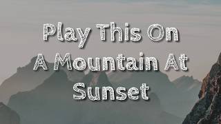 Jaden Smith - Play This On A Mountain At Sunset (Lyrics)