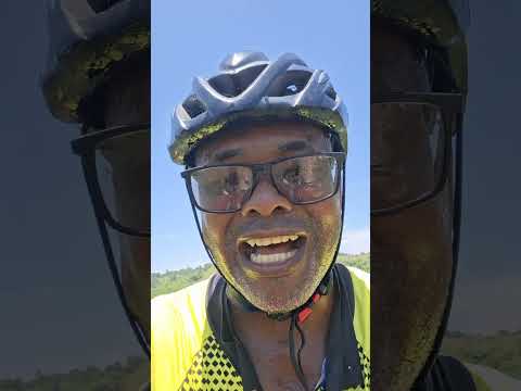 olha eu ai morrendo no Cicloturismo de Dom Macedo Costa kkk