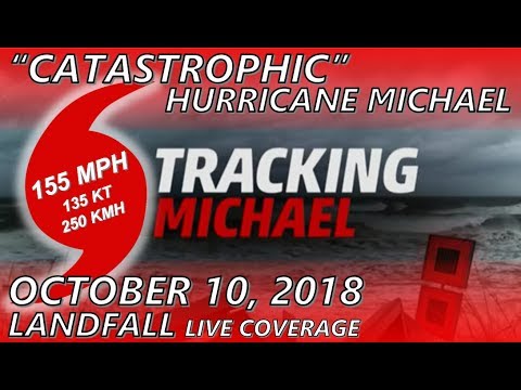 Weather Channel: Category 5 Hurricane Michael Landfall [2018]