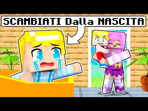 SCAMBIATI Dalla NASCITA!! - Minecraft ITA
