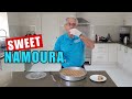 How To Make Namoura Basbousa A Yummy Lebanese Middle Eastern Sweet With The Funniest Bloopers