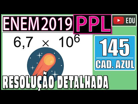 [ENEM 2019 PPL] 145 📘 SISTEMA DE NUMERAÇÃO DECIMAL Um asteroide batizado de 2013-TV135 passou a
