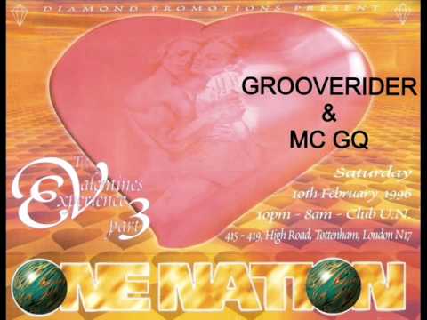 Grooverider & Mc GQ @ One Nation @ Club UN 10th February 1996
