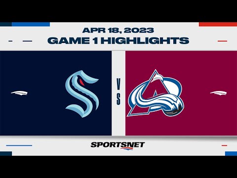 NHL Game 1 Highlights | Kraken vs. Avalanche - April 18, 2023