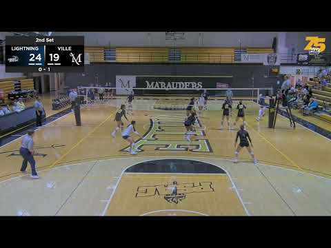 Highlights: Millersville Volleyball vs Goldey-Beacom (September 10, 2025)