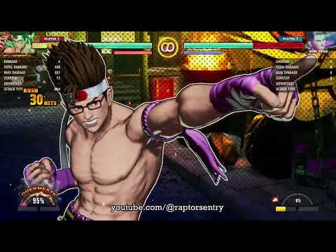 City of the Wolves Day 1 Joe 39 Hit 650 Damage Corner Combo #cotw #garou #joehigashi #fatalfury