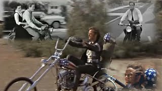Peter Fonda motorcycle 1964, 1969 Young Lovers, Easy Rider