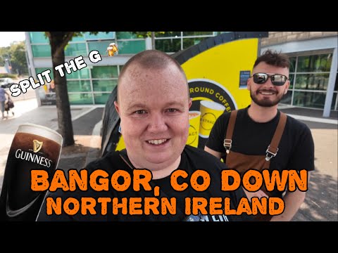 Pub Crawl - Drinking pint's of Guinness in Bangor, County Down, Northern Ireland with Stumpy & Sam