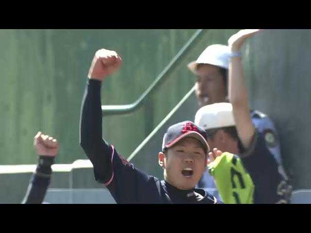 【4回裏】バファローズ・縞田 今季第1号は勝ち越し3ラン!! 2016/4/17 Bs-